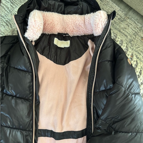 Girl’s Black Puffer Jacket by Michael Kors - Picture 3 of 5